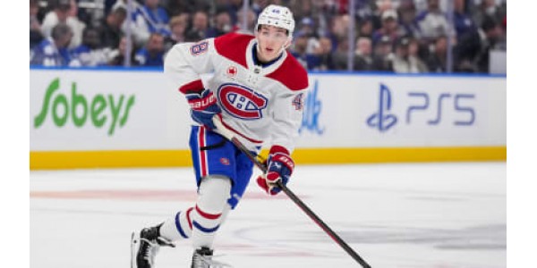 Montreal Canadiens solmi kahdeksanvuotisen sopimuksen Lane Hutsonin kanssa